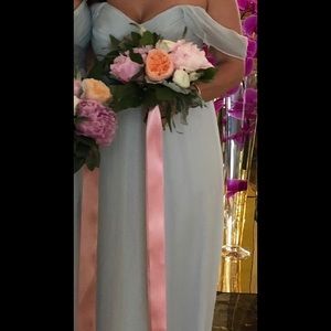 Amsale Bridesmaid Dress G851C color ‘Ice’ - size 8